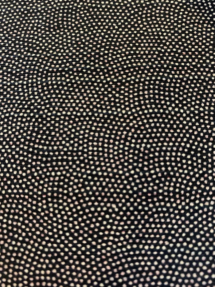 Sevenberry - Double Sided Dragonfly and Same-Komon Cotton Shantung - Red Black