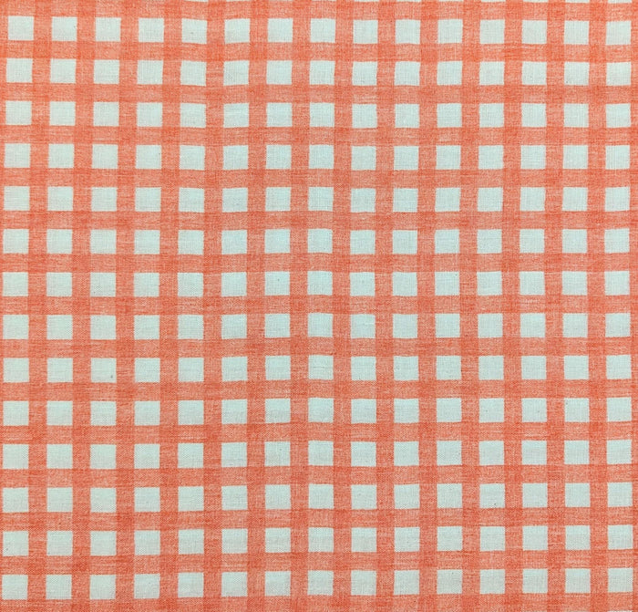 Sevenberry - Gingham Cotton Double Gauze - Red