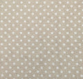 Sevenberry - Medium Polka Dot Cotton Double Gauze - Doe Brown