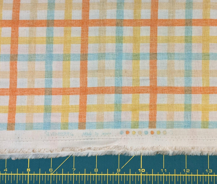 Sevenberry - Plaid Cotton Double Gauze - Black Purple Pink