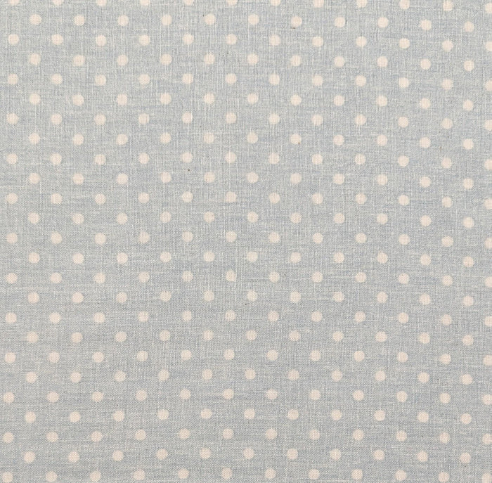 Sevenberry - Small Polka Dot Cotton Double Gauze - Baby Blue