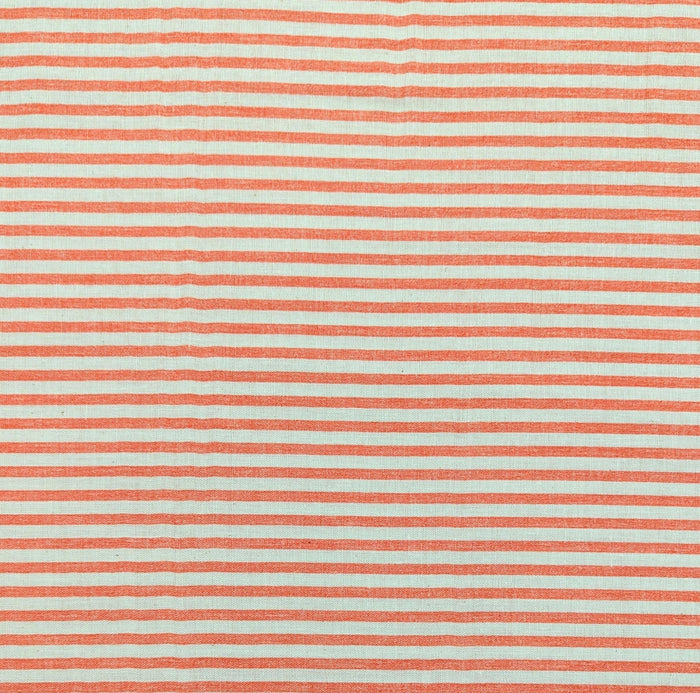 Sevenberry - Striped Cotton Double Gauze - Red