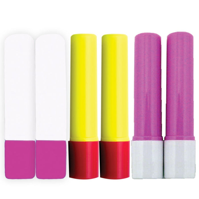 Sewline - Refill for Appliqué Fabric Glue Stick - Pink, Blue, Yellow