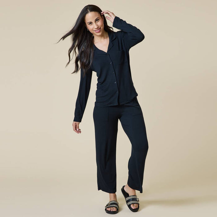 Sleep Soft Slim Notch Collar PJ Set for Women