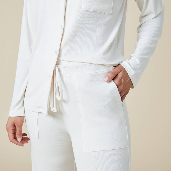 Sleep Soft Slim Notch Collar PJ Set for Women
