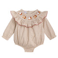 Smocked Gingham Turkey Bubble