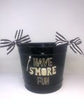 S'mores bucket kit — fun summer and campfire gift set