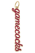 South Carolina  Enamel Script Charm