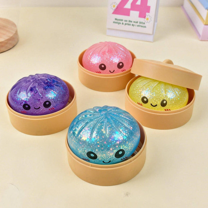 Squishy Dumpling Bao Bun Fidget Toy