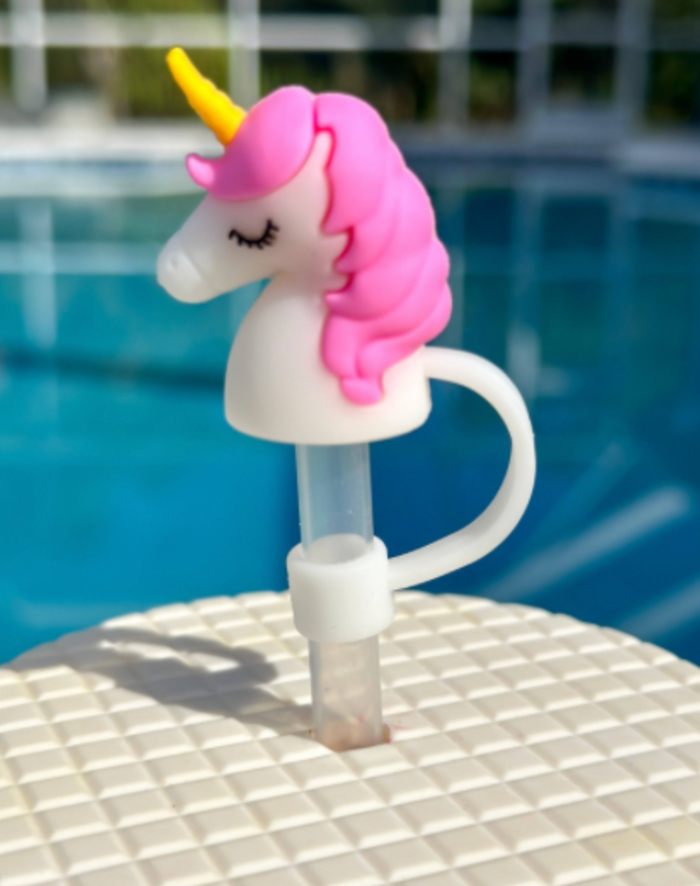 Straw Cover Toppers-Various styles-10mm size