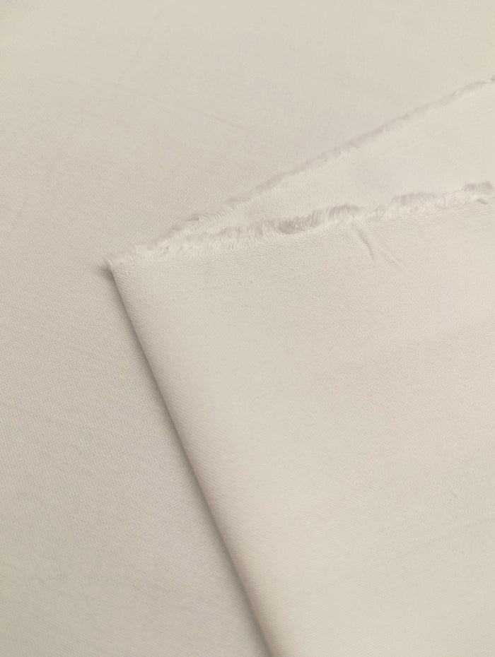 Sunwell - Organic Yarn Dyed Cotton Lawn - White