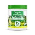 Front of Supreme Greens - Lemon Twist  Flavor in the 0.53lb Canister Size