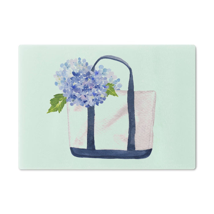 Tempered Glass Cutting Board: Islesboro Tote