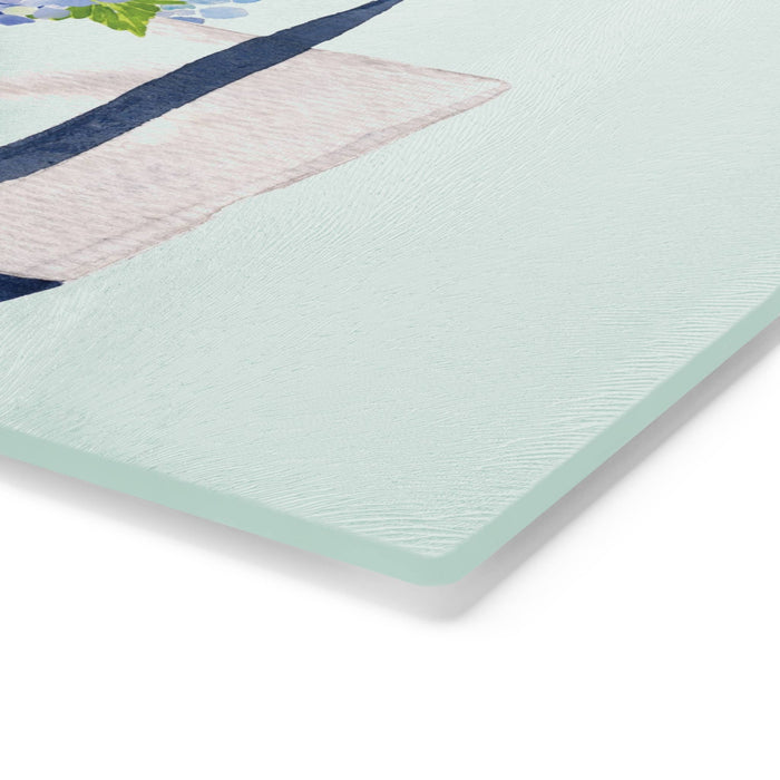Tempered Glass Cutting Board: Islesboro Tote