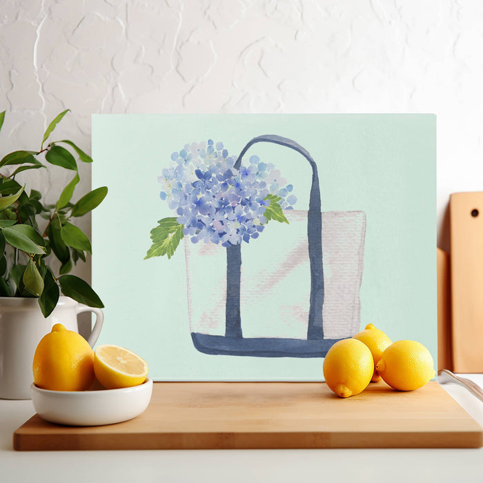 Tempered Glass Cutting Board: Islesboro Tote