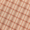 Textile Pantry - Junko Matsuda Yarn Dyed Plaid Cotton Fabric - Pink and Beige