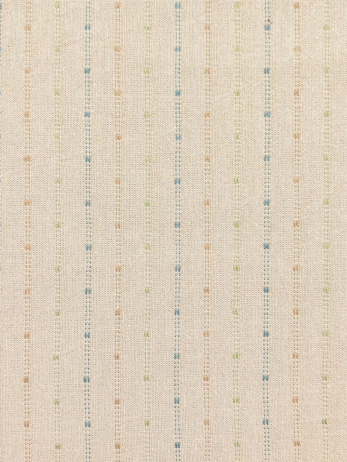 Textile Pantry - Lined Yarn Dyed Cotton Taupe Fabric - Beige