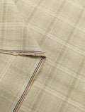 Junko Matsuda yarn dyed plaid Japanese cotton fabric Y23-0155 D green