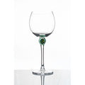 The Giving Glass Christmas Tree wine glass — holiday gift, portion donated to charity