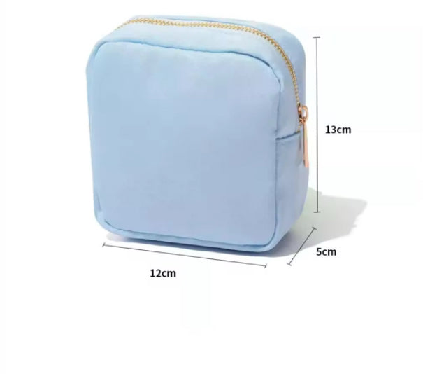 The Lindsay nylon makeup bag — fun travel bag, gift for her
