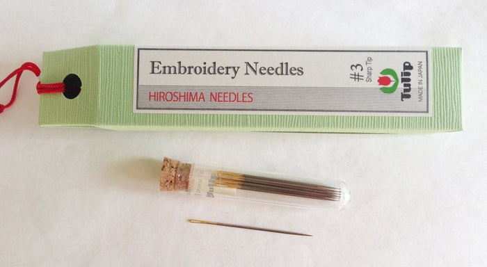 Tulip - Embroidery Needles Sharp Tip - Size #3