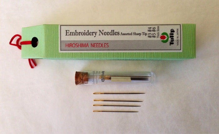 Tulip - Embroidery Needles Sharp Tip Assorted - Think