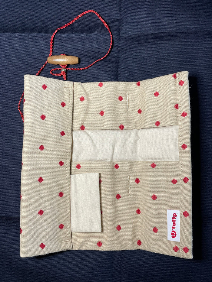 Tulip - "Etimo" Red Dot Crochet Hook Case