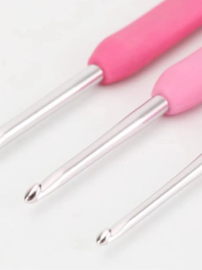 Tulip - "Etimo" Rose Crochet Hook with Cushion Grip Singles Various Sizes - Large