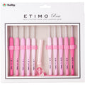 Tulip - Small Hooks Set "Etimo" Rose Cushion Grip Crochet Hooks - Pink