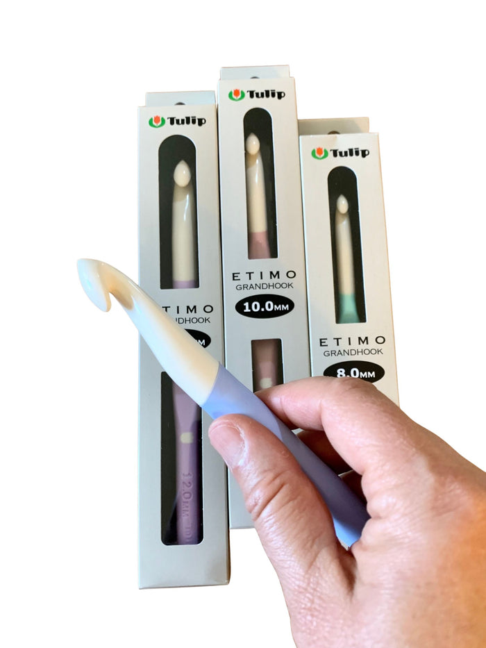Tulip - GrandHook Large Crochet Hooks Set with Cushion Grip Set-of-5