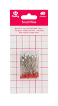 Tulip SONAERU 備 100 Small Pins glass head for fine fabrics SC-026 red white