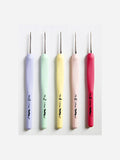 Tulip - "Sucre" Steel Beading Crochet Hook with Cushion Grip Assorted Sizes