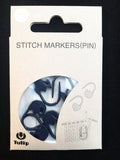 Tulip - "Tulip" Stitch Marker Pin Amicolle Knitting Accessories - Navy Blue