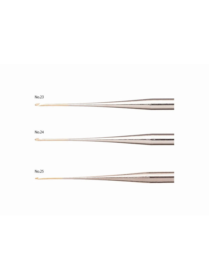 Tulip - Ultra-Fine Steel Crochet Hook with Plastic Handle Assorted Sizes