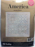 Tulip - World America "Sampler Square" Sashiko Sampler Kit