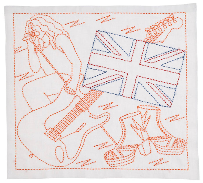 Tulip - World England "Rock N Roll" Sashiko Sampler Kit