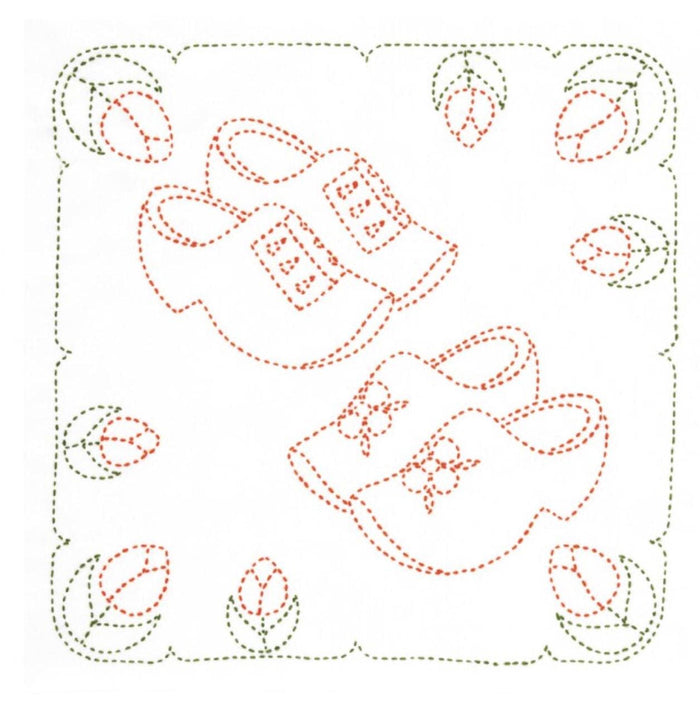 Tulip - World Netherlands "Clogs" Sashiko Sampler Kit