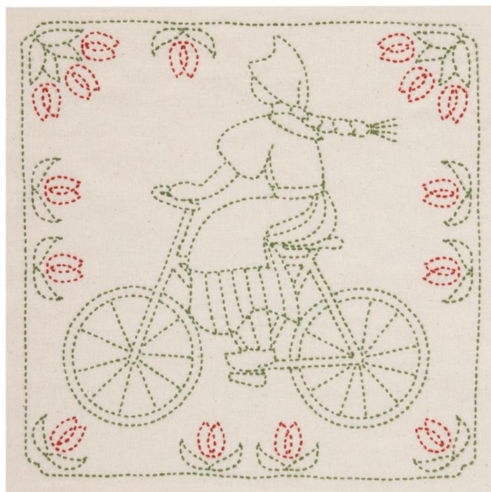 Tulip - World Netherlands "Volendam Lady" Sashiko Sampler Kit