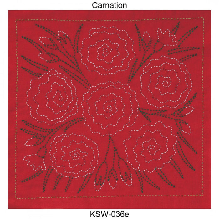 Tulip - World Spain "Carnation" Sashiko Sampler Kit
