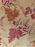 Vancet - Autumn Leaf Taupe-Ism Printed Cotton Taupe - Brown