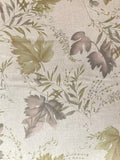 Vancet - Autumn Leaf Taupe-Ism Printed Cotton Taupe - Light Gray