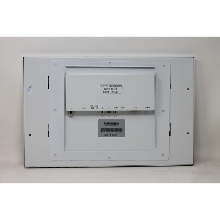 Vuecore 15.6 inch monitor rear with mounting plate
