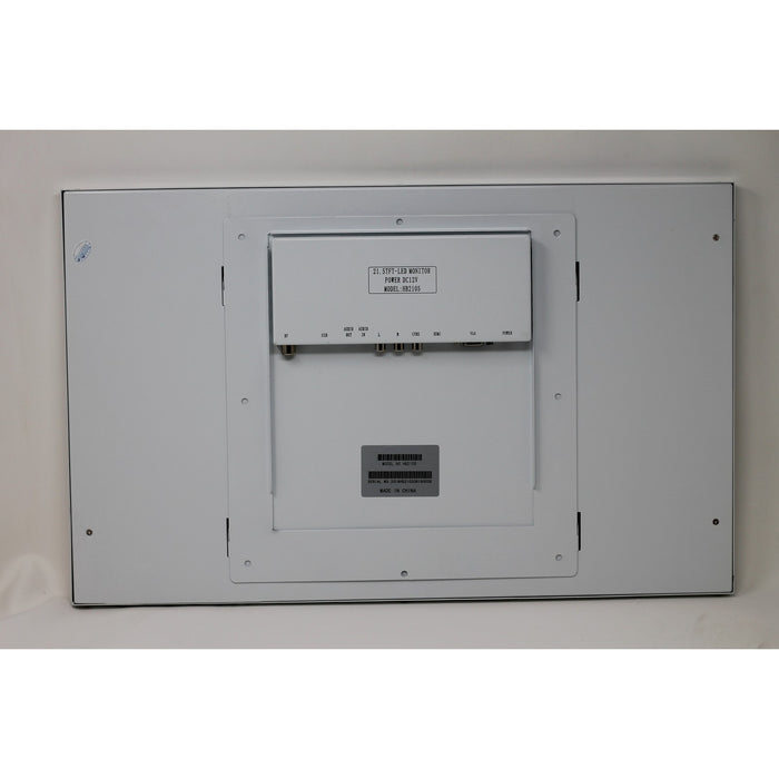 Vuecore 21.5 inch monitor rear with mounting plate