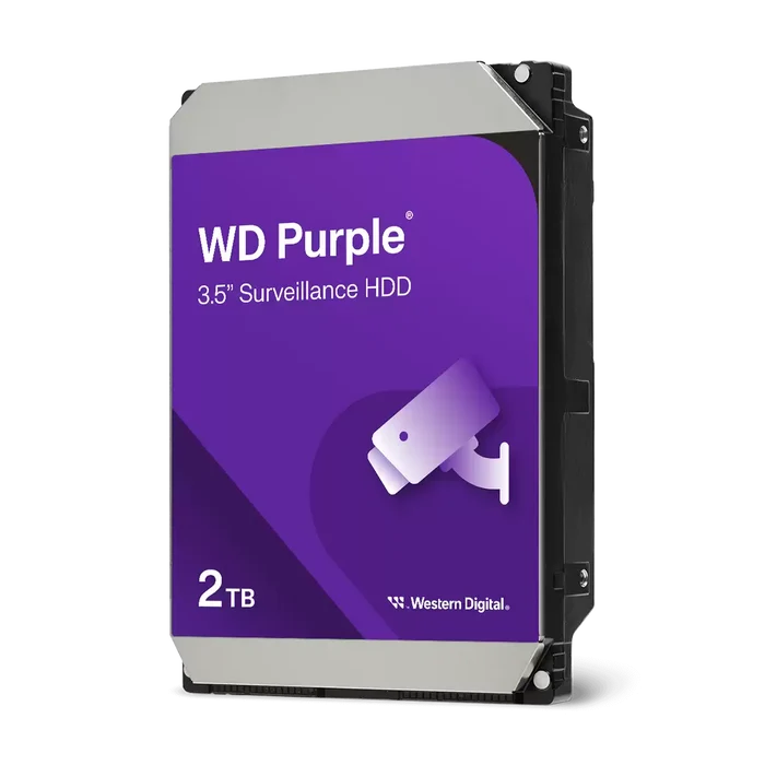 WD Purple 2TB Surveillance Hard Drive (WD22PURZ)