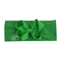 Wide Pantyhose Headband W/Classic Grosgrain Bow