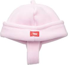 Widgeon hat — shown on baby