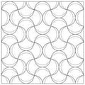 Yokota - Two Birds Cotton Sashiko Fukin Sampler Cloth - White