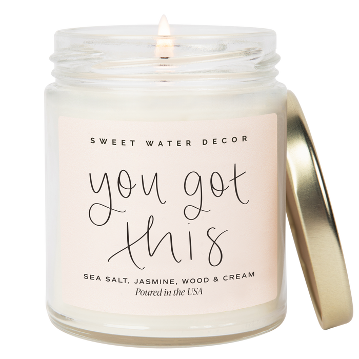 You Got This 9 oz Soy Candle - Home Decor & Gifts