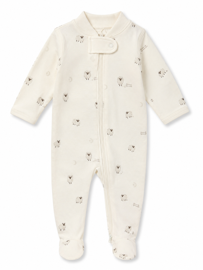 Zip Long Sleeve Sleeper Footie