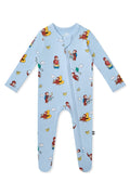 Kyte Baby Zippered Footie in Curious George